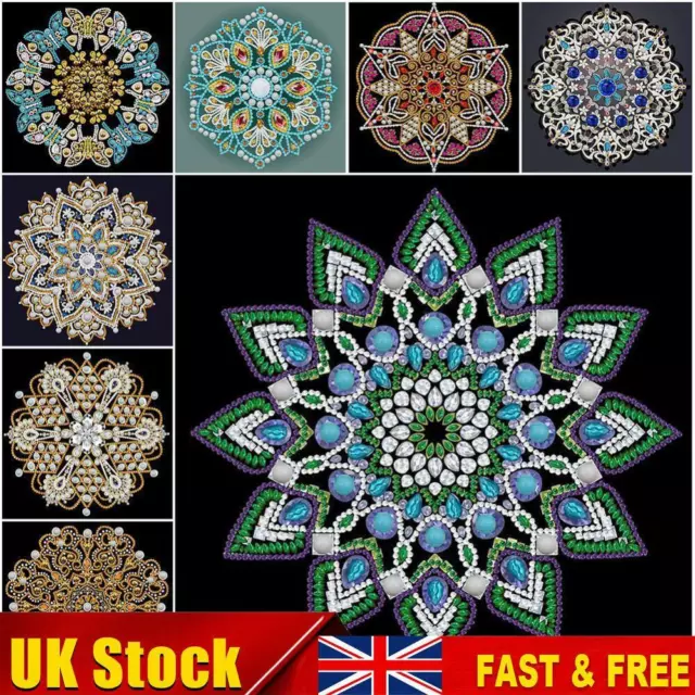 5D DIY Partial Special Shaped Drill Diamond Painting Kit Mandala Home Decoration
