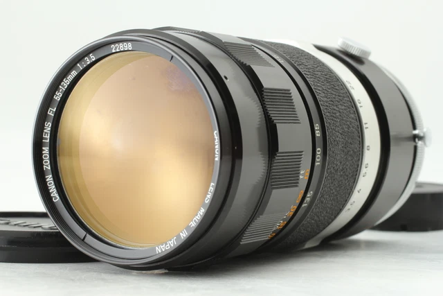 Rare [NEAR MINT] Canon FL 55-135mm f3.5 Zoom MF Lens From JAPAN