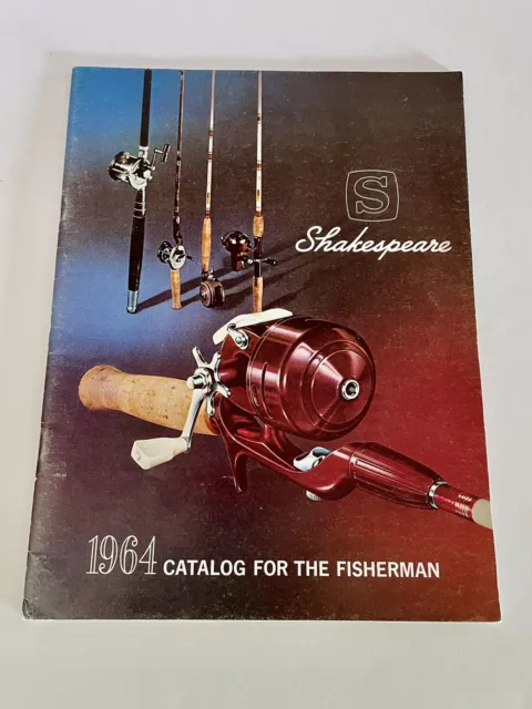 VINTAGE 1964 SHAKESPEARE Fishing Tackle Catalog $19.95 - PicClick