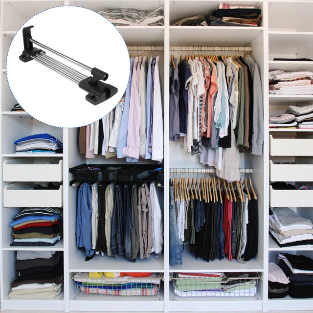Percha ajustable retráctil para