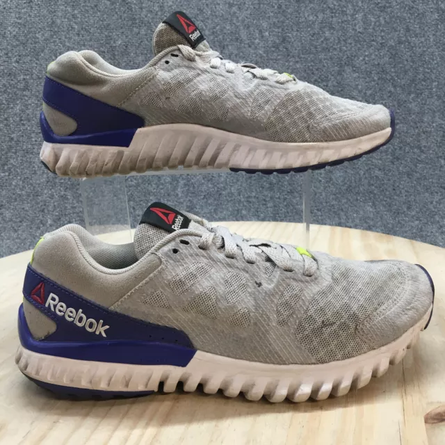 Reebok Shoes Womens 7.5 Twistform Blaze 2.0 Running Sneakers AR2966 Gray Mesh