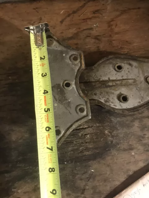 vintage pair of 16”Strap Hinges Cast Metal  for Barn Door, Gates etc. 9