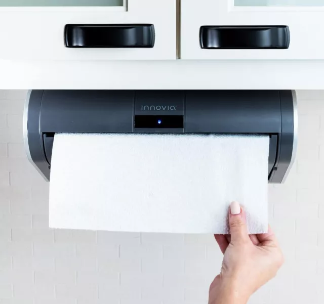 New! Innovia Under Cabinet Touchless Paper Towel Dispenser in Grey 3