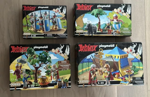 Playmobil Asterix and Obelix Sets 70933 and 70934 and 71015 NEW