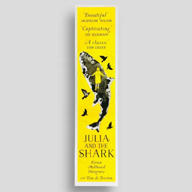 Julia And The Shark Collectible PROMOTIONAL BOOKMARK -not the book