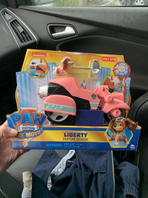 PAW PATROL LIBERTY Feature Vehicle The Movie Target Exclusive w