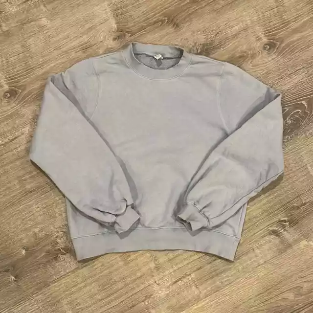 & Other Stories Light Blue Stockholm Atelier Crewneck Sz 8