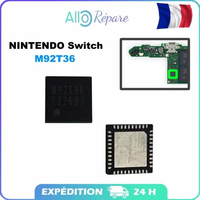 Puce IC de charge M92T36 Nintendo Switch IC chipset puce