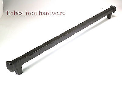 Forged Pull Handle 19.5" Long Square Iron Kitchen Cabinet Drawer Wardrobe Door