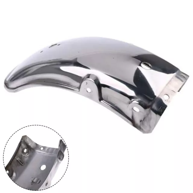 Garde Boue Arrière Chrome FENDER Pièces Empêche Splash Remplacement Inox Acier