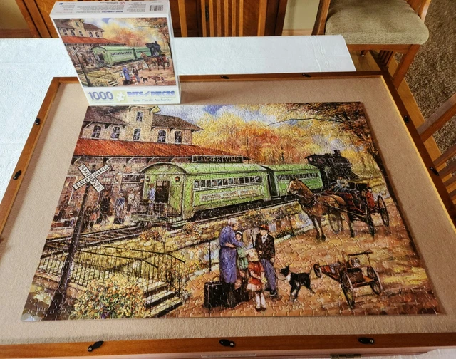 BITS AND PIECES Puzzle Willkommen zu Hause in Lambertville 1000 Teile