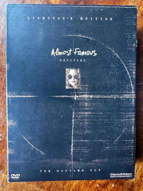 Almost Famous Bootleg Cut DVD Region 1 Double dvd + Stillwater CD