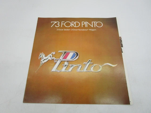 Vintage Car Dealership Advertising Brochure *1973 FORD PINTO*