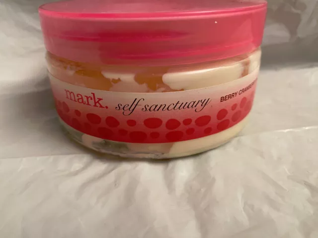 Avon Mark Self Sanctuary  BERRY CRANBERRY  Body Butter 6.7 oz ~ NOS Discontinued