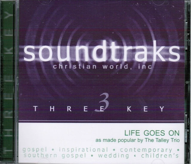 Life Goes On - The Talley Trio - Christian Accompaniment/Performance Track CD