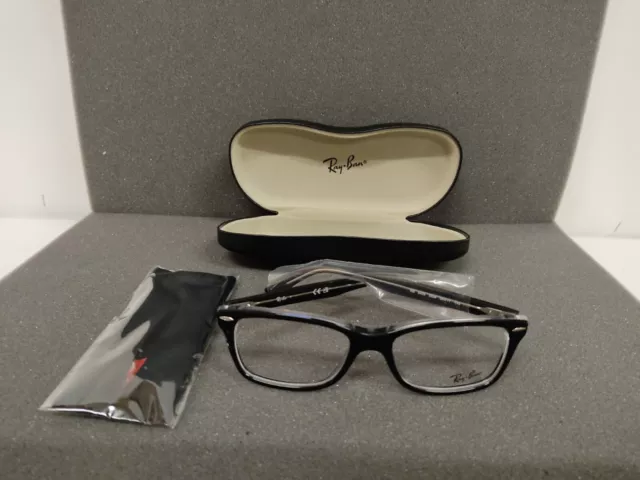 Ray Ban RX5428 2034  Brille Gestell Unisex Brillenfassung Gr.M 53-17 Schwarz