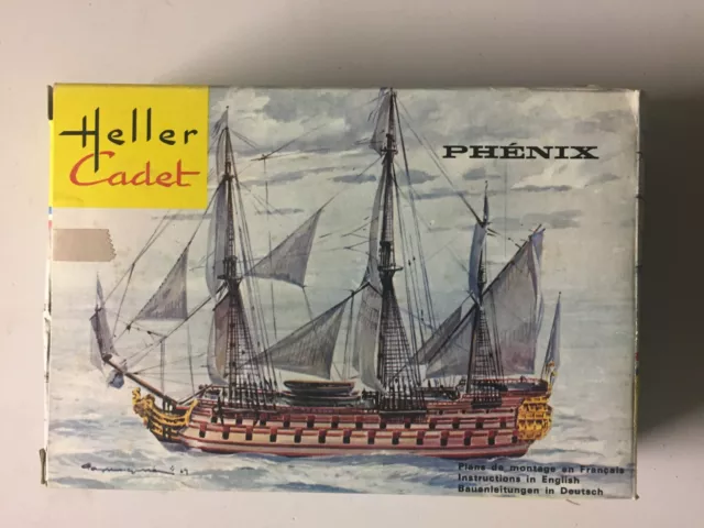 Heller Cadet  1/600 Le Phenix Boite Jaune 011