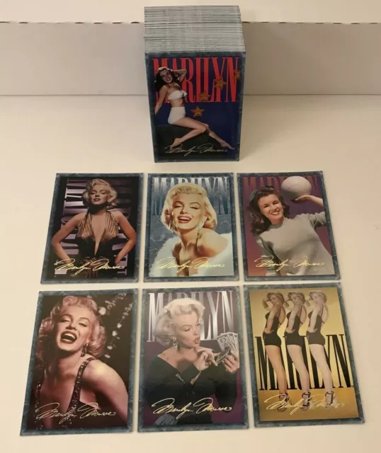 MARILYN MONROE SERIES 1 (SPORTS TIME/1993) Complete Trading Card Set NORMA JEAN