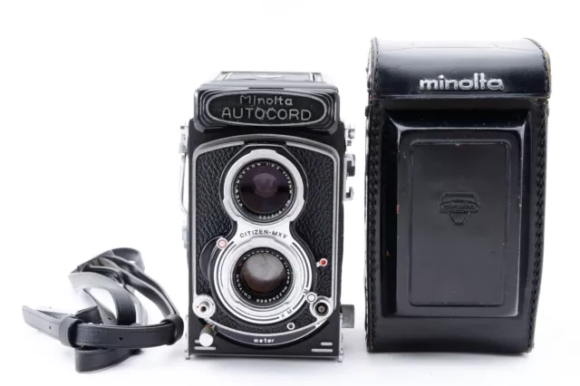 [Near Mint] Minolta Autocord TLR 6x6 Film Camera Early Model Rokkor 75m f3.5 414