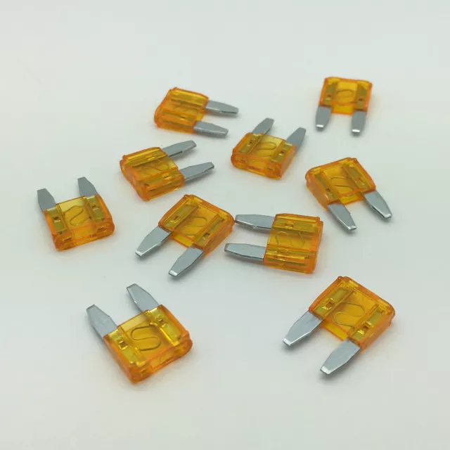 5A Car Auto Mini Blade Fuse 5 Amp ATM - Pack of 10