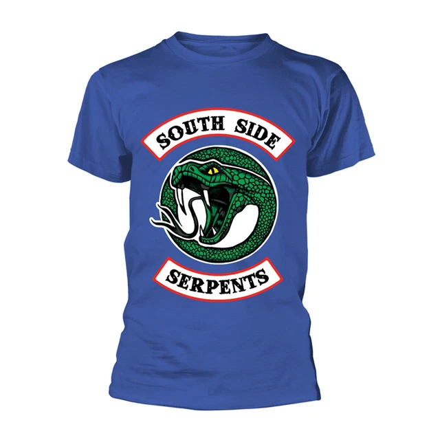 RIVERDALE BLACK SOUTHSIDE Serpents autorizzato Uomo maglietta EUR