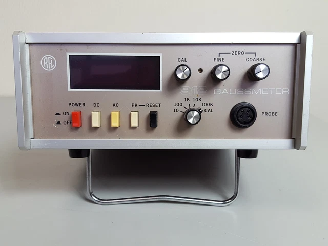 RFL Instruments 912 Gaussmeter Magnetometer Lab