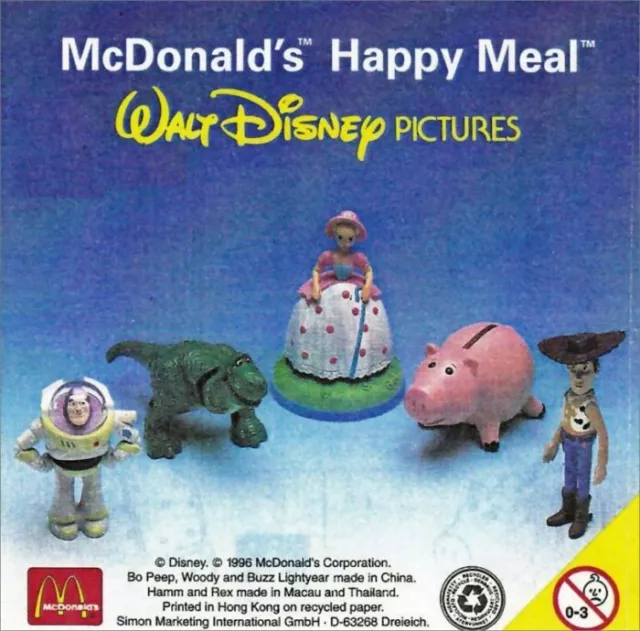 Mcdonalds toy story shop toys order