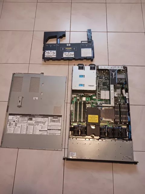 HP PROLIANT DL360 G7/INTEL XEON 2.13ghz  + 3 HDD 146GB+ 64GB RAM + 2 ALIMS