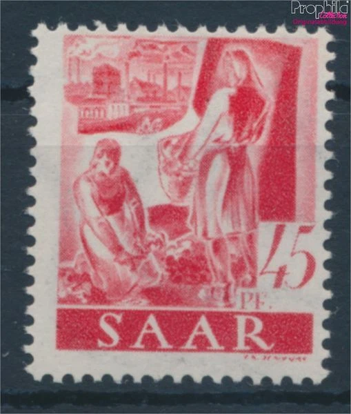 Briefmarken Saarland 1947 Mi 219 postfrisch (10214959