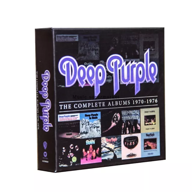 Deep Purple The Complete Album 1970-1976 10CD New & Sealed Collection Box Set