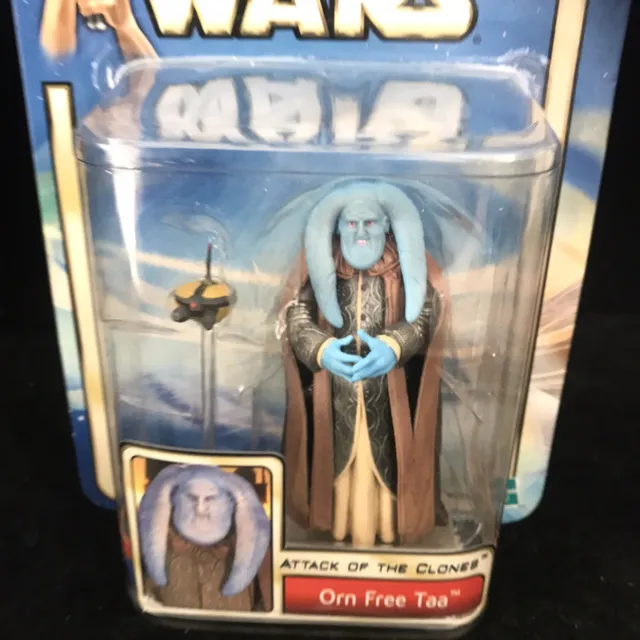 Star Wars ORN FREE TAA Attack of the Clones Figure Toy 2002 New VGC 10
