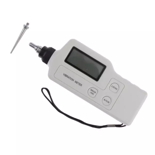 GM63A 9V Portable LCD Digital Vibration Meter Monitor Probe