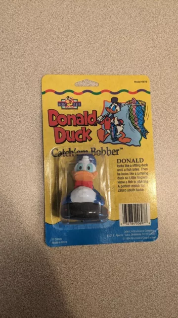 VINTAGE DISNEY ZEBCO Donald Duck Catch 'Em Fishing Bobber Brand New Sealed!  $12.00 - PicClick