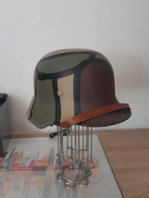 1.Wk Stahlhelm M16/M17 Mimikry Repro