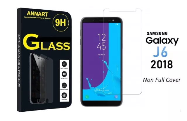 Vitre De Protection Écran Film Verre Trempe Samsung Galaxy J6 (2018)/ On6 (2018)