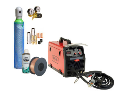 PRACTICE INVERTER SEMI-AUTOMATIC welding machine 200A MIG/MAG/MMA/Flux ...