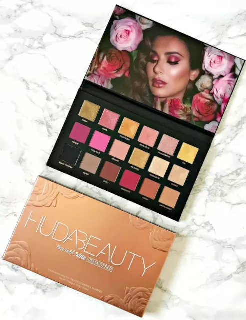 Huda Beauty Rotgold Remastered Palette Echtheit Garantiert Siehe 2nd Bild