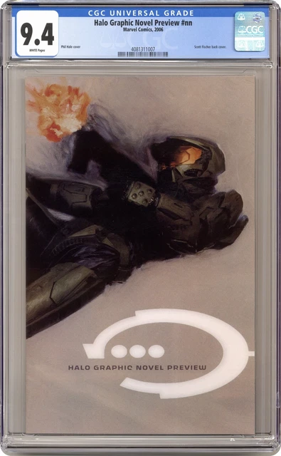 Halo Graphic Novel Preview #0 CGC 9.4 2006 4081311007