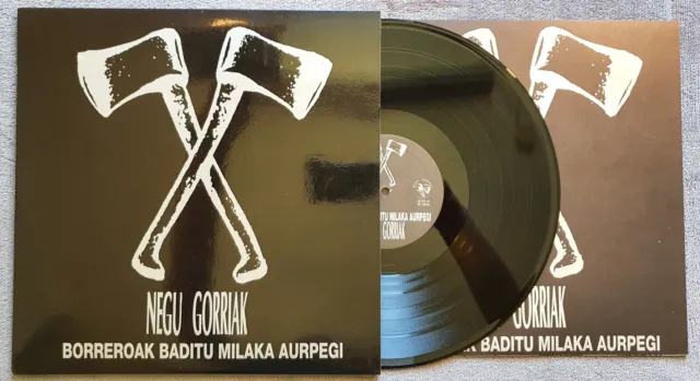 Negu Gorriak ‎– Borreroak Baditu Milaka Aurpegi - Esan Ozenki ‎– EO-031-032-LP