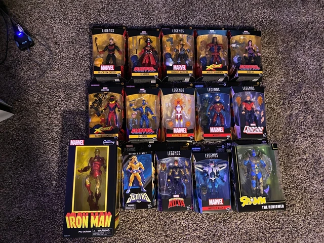 Marvel Legends Huge Lot Of 15 New In Box X-Men W/Strong Guy Baf!!!