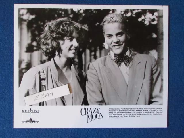 Original Press Promo Photo-10"x8"-Kiefer Sutherland & Vanessa Vaughan-Crazy Moon