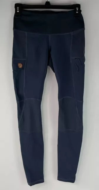 Fjallraven Abisko Trekking Tights Blue Womens XS