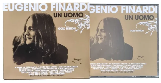 Eugenio Finardi Un Uomo Gold Edition - [4CD Near Mint]  {Slipcase e Fatbox VG+}