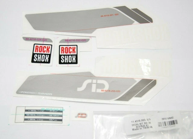 Kit De Joints Rockshox Sid A3 Pour Fourche VTT - Réf 00.4315.032.430 - Neuf