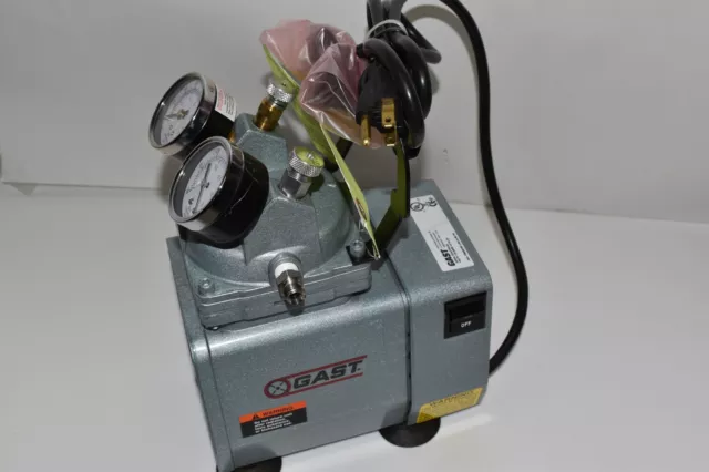 GAST DOA-P704-AA Non Oliate Diaframma Compressore/Pompa a Vuoto (AWQ8)