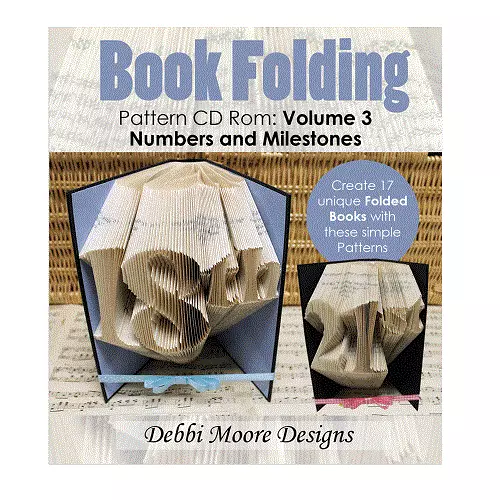 Debbi Moore Book Folding Pattern Volume 3 CD Rom Numbers & Milestones (323425)