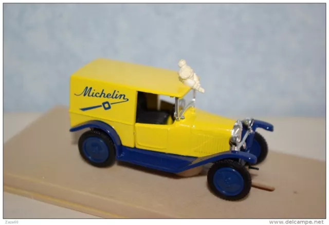Eligor 1:43 Auto Die Cast Citroen 5 Cv 1926 Camionnette Michelin Giallo     1054