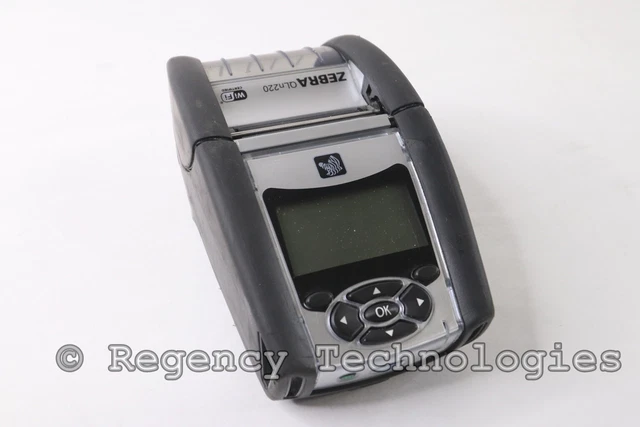 Zebra Qln220 Mobile Thermal Label Printer | Gray | No Battery Or Power Adapter