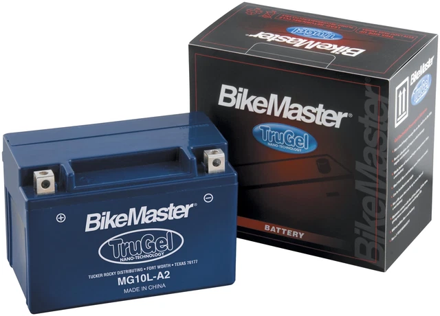 BikeMaster Motorcycle TruGel Battery MG12A-4A1