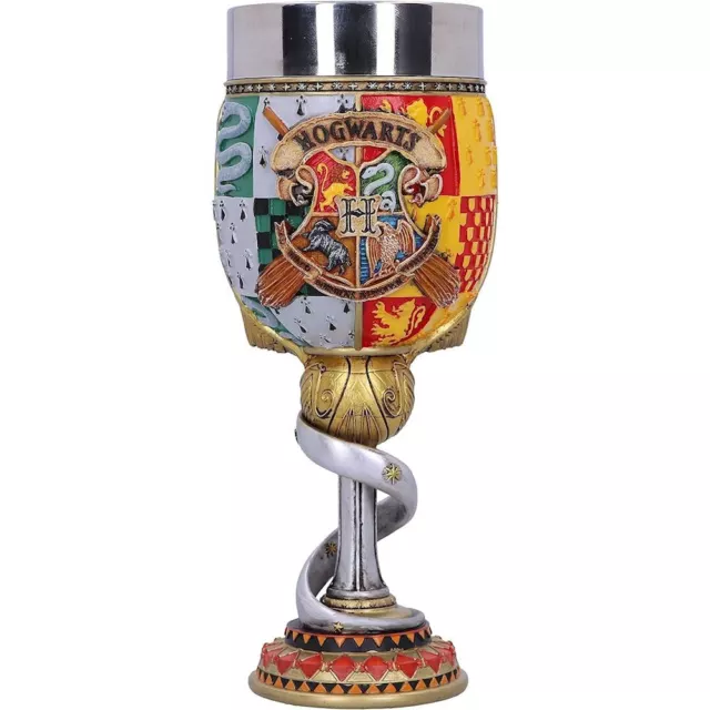 Cáliz Hogwarts Harry Potter Original 4 Casate Dorado Snitch Goblet 19,5 CM